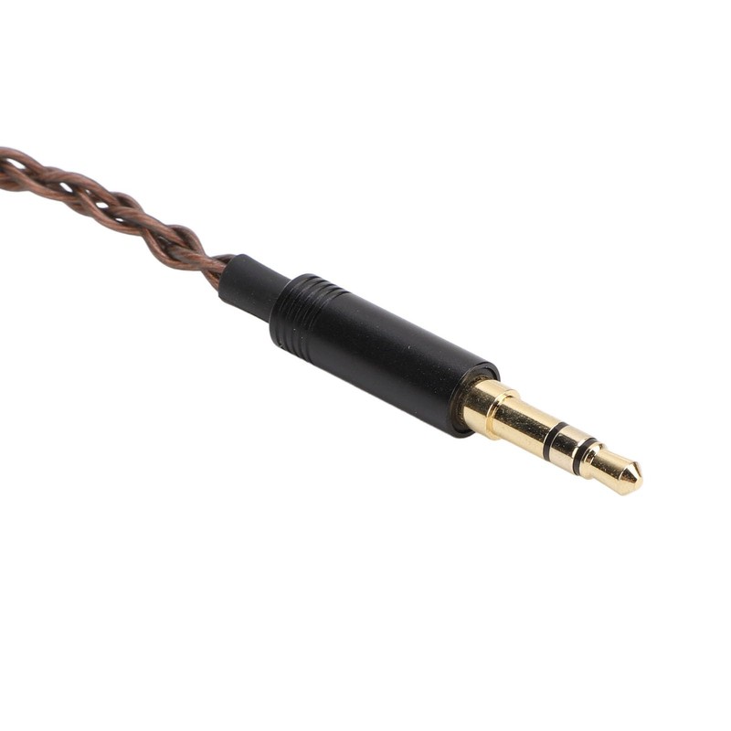 Copper Core Earphone Cable, 3.5mm Plug, 2 Pin 0.78mm, in