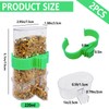 Automatic Bird Water Dispenser Parrot Water Feeder Bird Seed Food