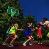 Basket Goal Net 17.7 inches (45 cm) Glow in the