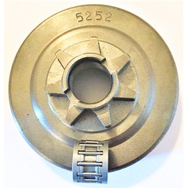 Lil Red Barn Compatible with Husqvarna 455, 455 Rancher, 460 Jonsered 2255, CS2255 3/8" Pitch, 7 Tooth Spur Sprocket, Replaces Part # 537291602