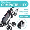 Tributary Brands Golf Push Cart Phone Holder Compatible with Clicgear