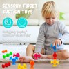 Suction Cup Toys Bath Toys - 12 Pcs Sensory Textured