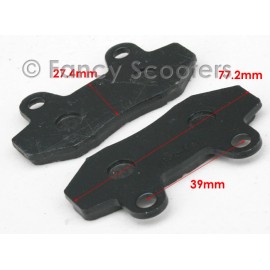 FANCY SCOOTERS SCOOTER ATV FRONT / REAR DISK BRAKE Shoes PADS 50CC 125CC 150CC 200cc 250CC