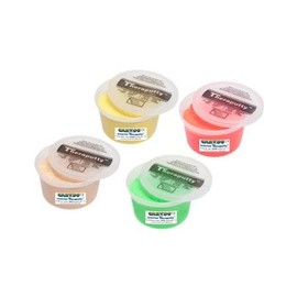 TheraPutty174; Scented Exercise Putty, 2 oz, 4-Piece Set (Tan, Yellow, Red, Green)