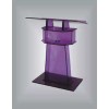 plasticsAcrylic Purple Transparent Acrylic Plexiglass sheet 1/8" x 5.5" x