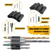 2 Pack Upgraded Magnetic Bits Holster Attach to Drill,Universal Fit