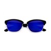 SEEKASTRO Retro Trendy Semi Rimless Sunglasses for Men&Women-Lightweight, UV Protection