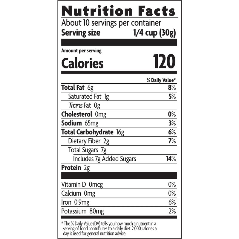 Love Crunch Organic Dark Chocolate & Hazelnut Butter Granola, 10.6