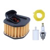 Amhousejoy Air Filter Fuel Filter Hose Tune Up Kit Fit