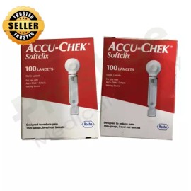 Accu-Chek Softclix Lancets 100ct NEW AND SEALED **USA SELLER**