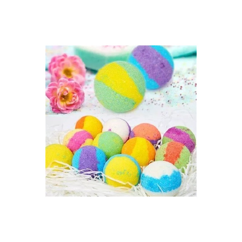 Fizzy Bath Bombs Gift Pack for Mom: 12pcs Bubble Spa