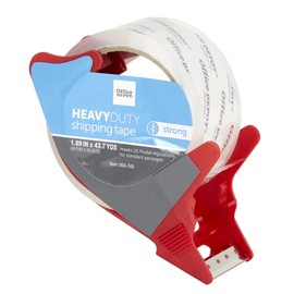 Office Depot Heavy-Duty Shipping Tape with Dispenser, 1.89in. x 43.7 Yd., Clear, HO-4851A