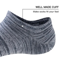 JOYNÉE 20 Pairs Mens No Show Socks,Low Cut Ankle Socks,Men Short Socks,Casual Socks，Multicolor,Sock Size:10-13