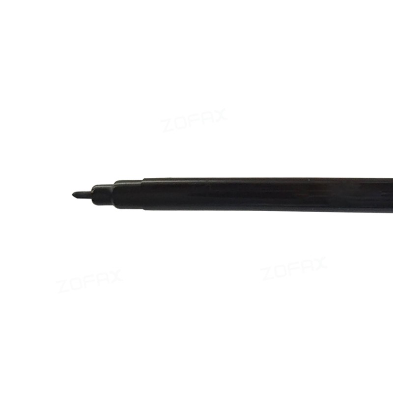 iSketchO Felt Tip Colouring Pens, BLACK, Pack of 12, Fibre
