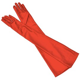 WHITE FANG NT024 Cloth Gloves Protective Arm Cover Arm Warmer Gardening Outdoor Ladies NT024 (05: Red)