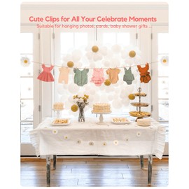 Clothes Pins Wooden Pink Colored Clothespins for Crafts Photo 1.9 Inch 100 PCS, Small Wood Clips Mini Close Pin for Baby Shower Classroom DIY Project Decorations Hanging Pegs 1-7/8"