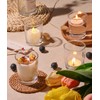 Letine 36-Pack Votive Candle Holders - Clear Glass Tea Light