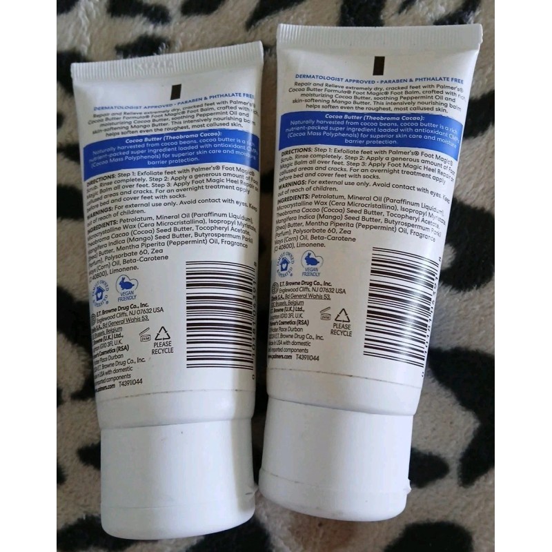 Palmer 2 x Palmer's Cocoa Butter Formula Foot Magic Moisturizing
