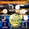 Charmofun Solar Pool Lighting Floating Pack of 2 Inflatable Solar