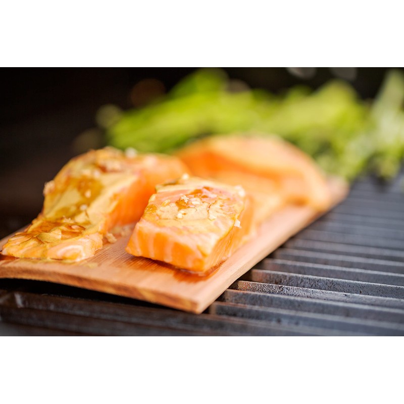 Kyto Cedar Wood Smoking Grill Plate 30 x 15 x