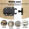 Riisoyu Pack of 12 Door Latches with Touch Release, Push