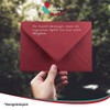 100 DIN C6 Envelopes Dark Red 11.4 x 16.2 cm
