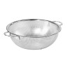 OGGI Perforated 9.25-inch Stainless Steel Colander with Handles - 5637