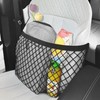 Car Front Seat Organizer Net, Automotive Storage Mesh Pocket for