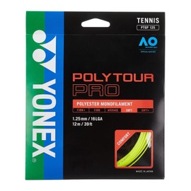 Yonex PTGP125Y Poly Tour Pro 125 Racket String, Yellow
