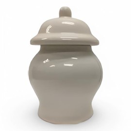 Porcelain Tureen - Sopera Ibeyis, Jimagua, 5" Santeria, Santos, Ifa Obatala, Ochun, Orula Religious Decor (White)