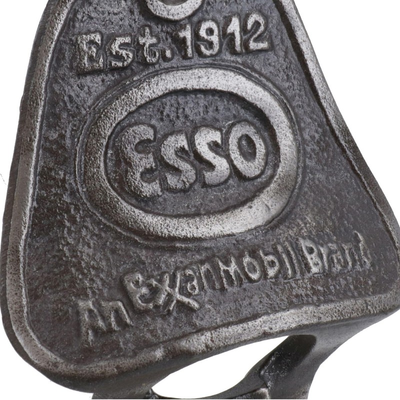 Esso Bottle Opener Cast Iron Gift Garage Door Shed Man
