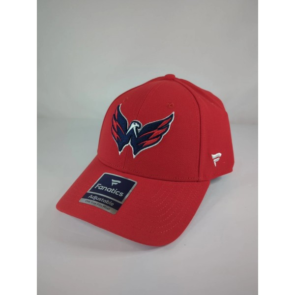 Fanatics WASHINGTON CAPITALS FANATICS CLASSIC LOGO STRUCTURED HAT ADJUSTABLE NWT