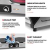 Techwood Electric Stove, Double Infrared Ceramic Hot Plate for Cooking,