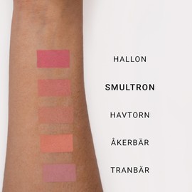 IDUN Minerals Mineral Blush - Pressed Powder - Glides On Smoothly - Offering Intense Color Payoff And Naturally Healthy Skin - Smultron - 0.18 Oz, Peach Pink, (I0096081)