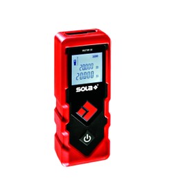 SOLA Vector 20 Laser Rangefinder 20 m - Laser Meter for Quick, Uncomplicated Measurements - Simple and Handy Distance Meter - Laser Meter with 2 Measuring Functions - IP42