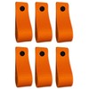 Brute Strength - Leather Handles for Furniture - Orange -