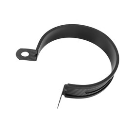 ACROPIX 3.5inch Universal Motorcycle Black Exhaust Band Joint Clamp Exhaust Down Pipe Clamp Black - Pack of 1