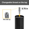 Skuehod 4 Inch Metal Legs Replacement for Adjustable Bed Frame