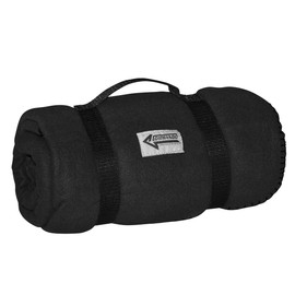 Commando Industries Cozy Fluffy Army Style Picnic Ceiling Outdoor blanket 140x190cm (Black)