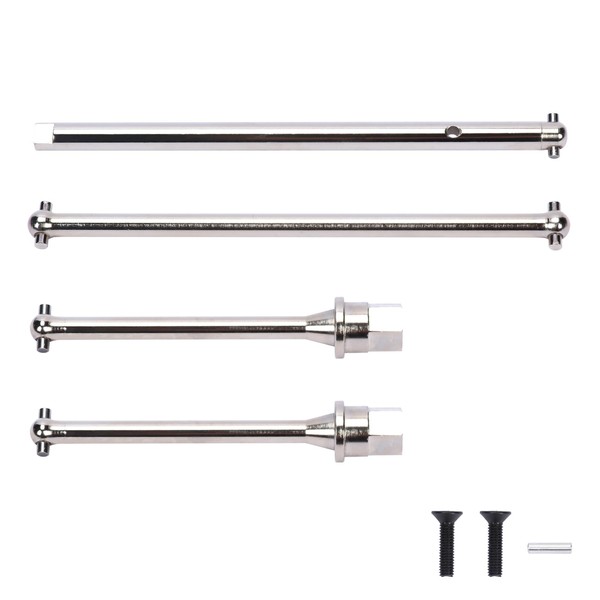 RCAWD Dogbone Center Driveshafts Set for Yeti Jr. Can-Am Maverick