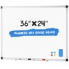 DUMOS 36X24 White Board, Dray Erase Board