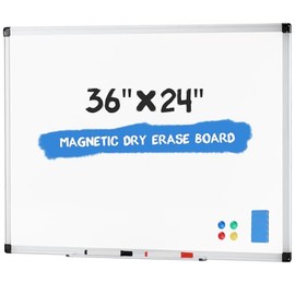DUMOS 36X24 White Board, Dray Erase Board
