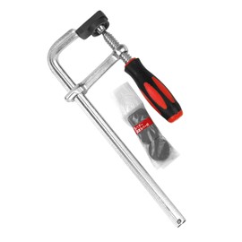 SK11 L-Shaped Clamp Maximum Opening 9.8 inches (250 mm), Jaw Depth 3.1 inches (80 mm) LS-250