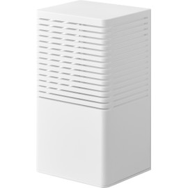 Yamazaki 3663 Magnetic Deodorizer Case, Large, White, Approx. 4.3 x 3.8 x 8.0 inches (11 x 9.6 x 20.3 cm), Tower Tower, Entrance Door, Easy Installation, Floating Storage