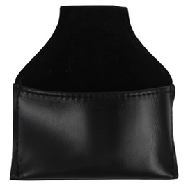 TRHDFW Portable Billiard Chalk Holder Snooker Chalk Bag PU Pouch Accessory Black