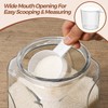 ComSaf Glass Jars with Lids 64oz, Large Glass Storage Containers