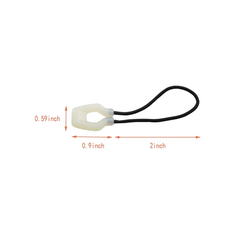 DGZZI 8PCS Glow in The Dark Zipper Puller Extension Repairer