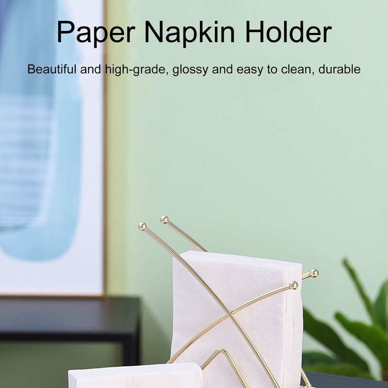 Napkin Holder Fashion Elegant Thickened X Shaped Hotel Table Napkin