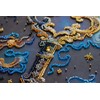 Wizardi Bead Embroidery Kit - The Key to Happiness AB-933