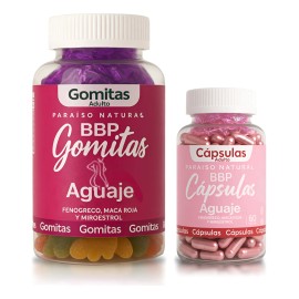 Gomitas Bbp Aguaje Fenogreco 60 Pzs + 60 Capsulas Aguaje